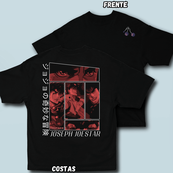 Camiseta Oversized Joseph Frente Costas