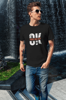 Nome do produto Camiseta Masculina - Ok tudo vai dar certo