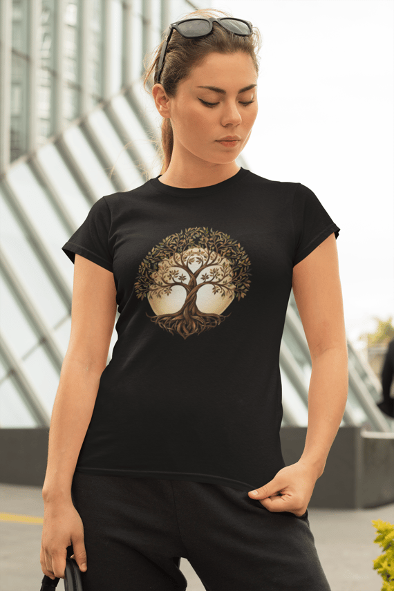 Camiseta Feminina - Árvore da vida
