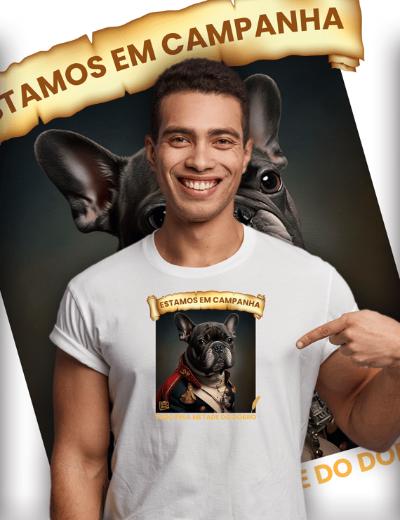 Camiseta - CAMPANHA IMPERDÍVEL