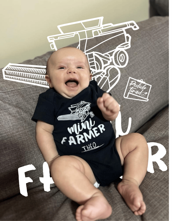 Body Infantil - MINI FARMER