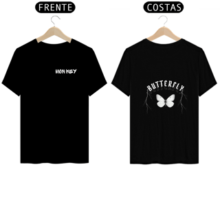 Camiseta MON KEY Butterfly  Edição Limitada UNISSEX