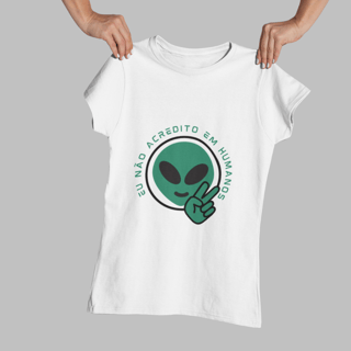 Nome do produto Camiseta: Não acredito em humanos