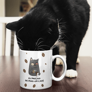 Caneca: Preciso de mais um café