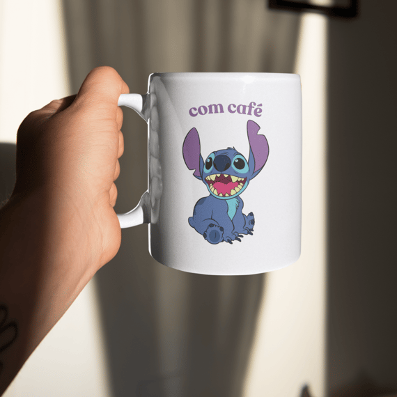 Caneca Café Stitch