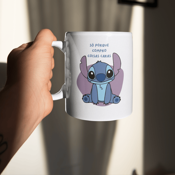 Caneca: Sou só irresponsável Stitch