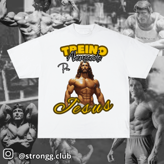 Nome do produto Camiseta (Treino abençoado por Jesus)