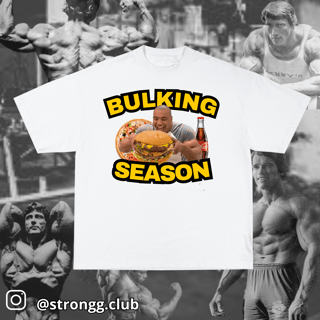 Nome do produto Camiseta (Bulking Season)