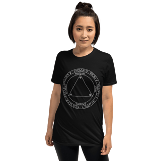 Nome do produto Camiseta Goétia -  Tábua da Arte de Trithemius 1º modelo 