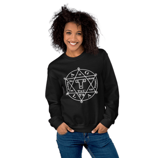 Nome do produto Moletom Goétia - Hexagrama de Salomão