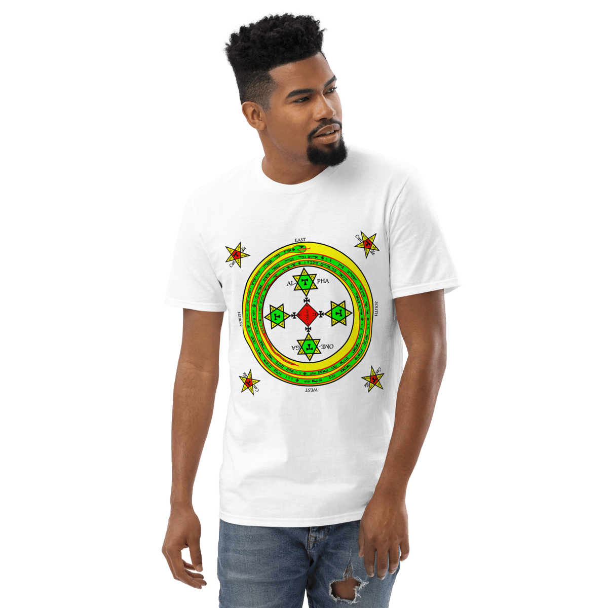 Nome do produto: Camiseta  Goétia -  mágico de proteção 