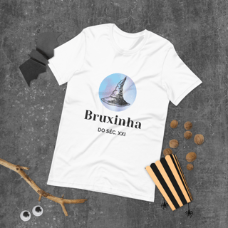 Nome do produto Camiseta branca - Bruxinha do séc.XXI