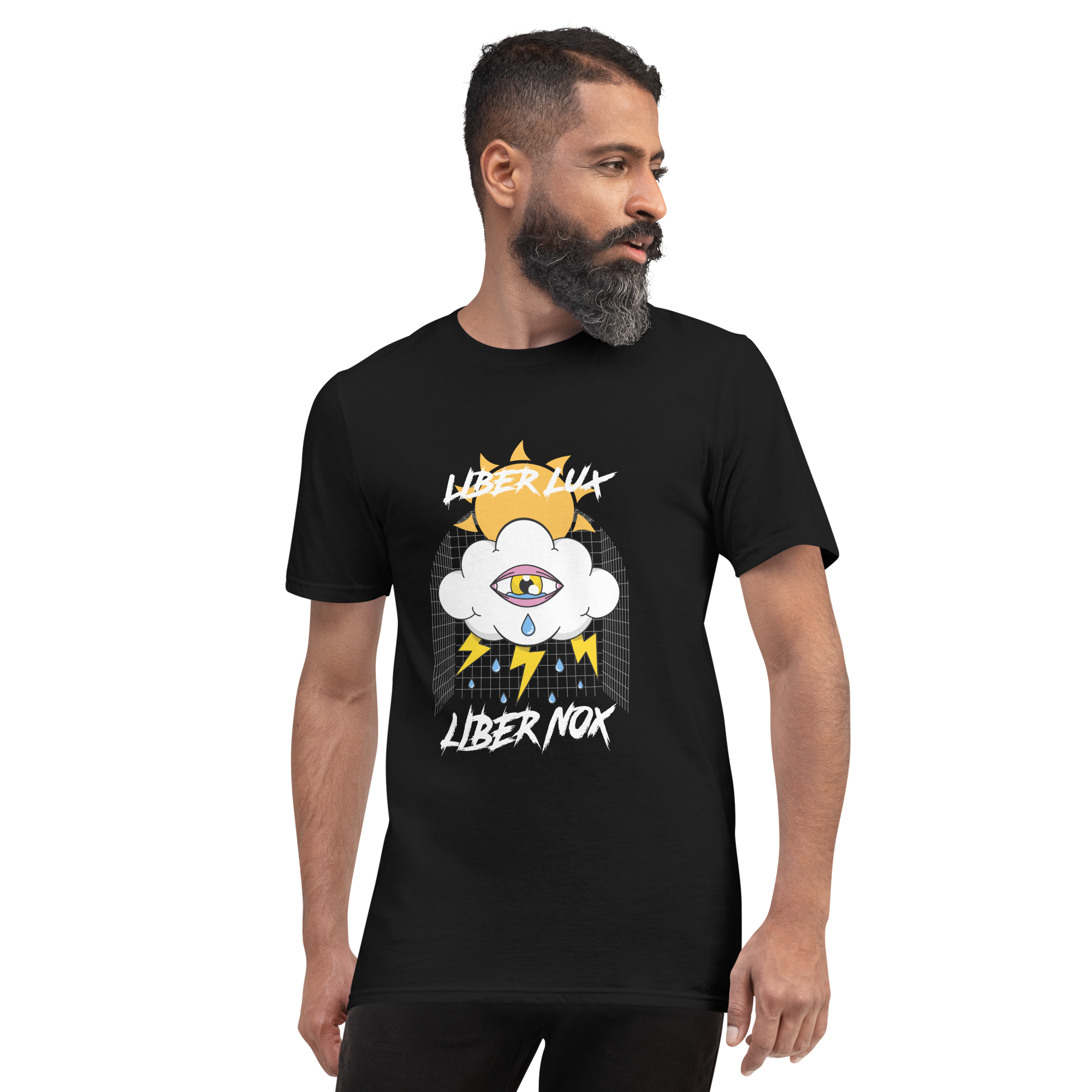 Camiseta Magia do caos - Liber lux / Liber nox