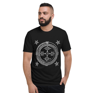 Camiseta Goétia - Círculo mágico de proteção