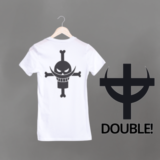 Nome do produto Camiseta Barba Branca Modelo Marco Frente + Costa
