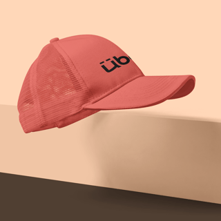 Nome do produto ÜBEAR - BONÉ AMERICANO COM TELA VERMELHO