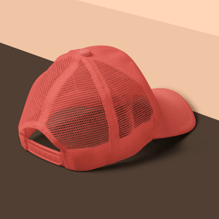 Nome do produto ÜBEAR - BONÉ AMERICANO COM TELA VERMELHO