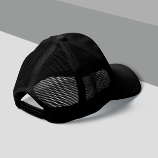 Nome do produto ÜBEAR - BONÉ AMERICANO COM TELA PRETO