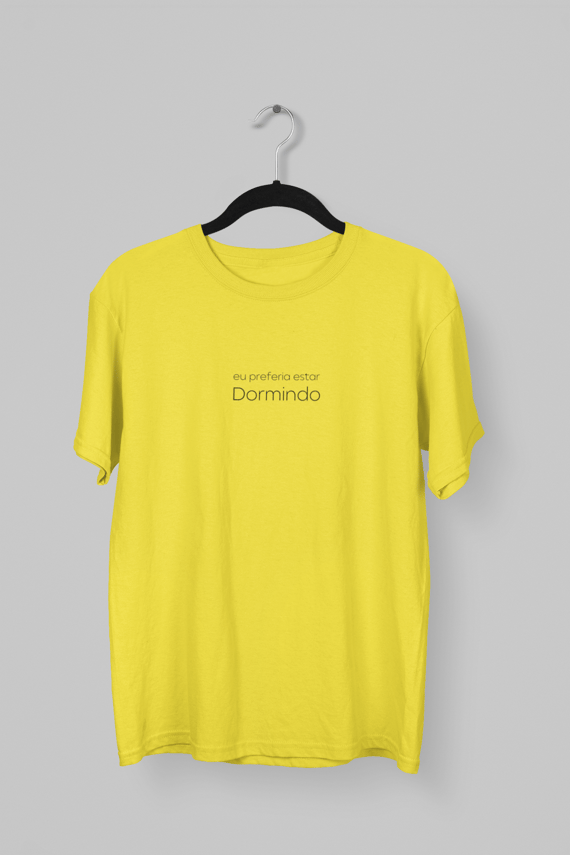 Preferia estar dormindo