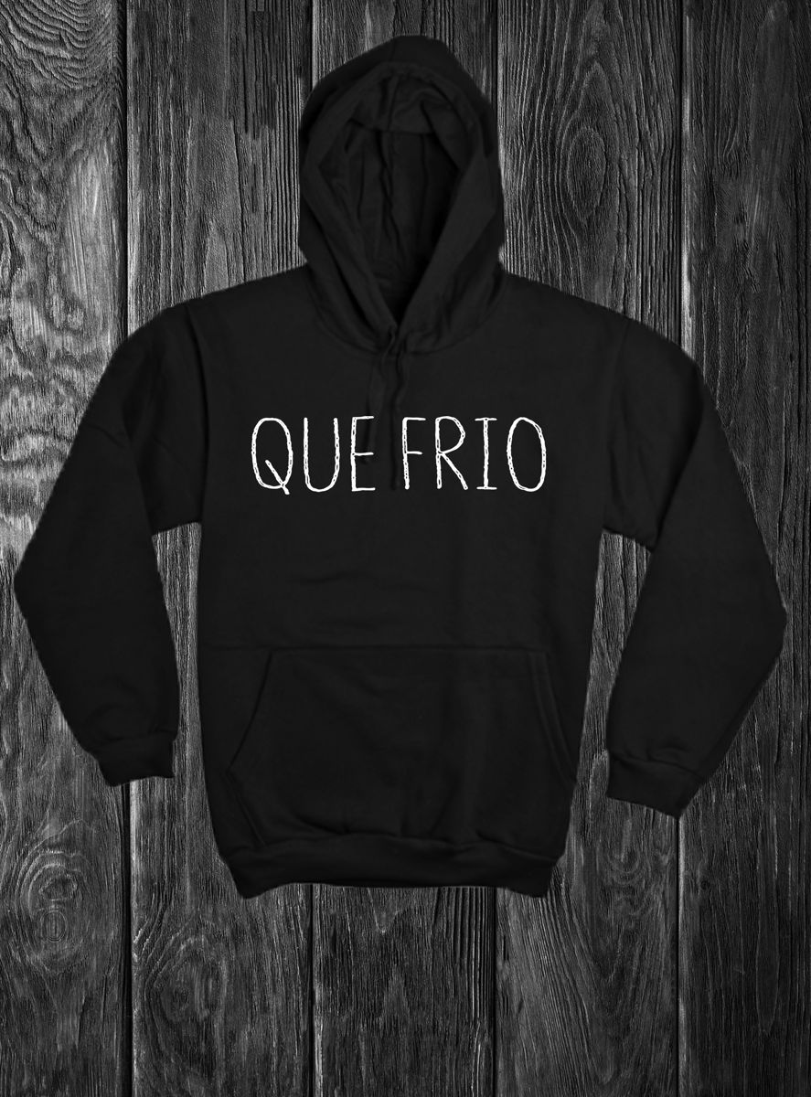 Nome do produto: [Moletom com capuz] - Que frio