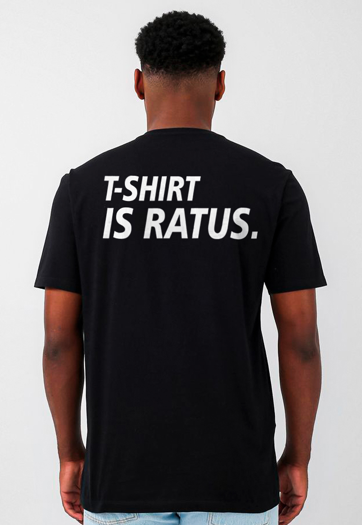 Camiseta - T-Shirt is Ratus