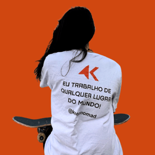 Eu trabalho de qualquer lugar do mundo