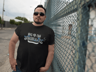 Vamo Pra Cima Grêmio! Fiu, fiu Plus Size - Escura