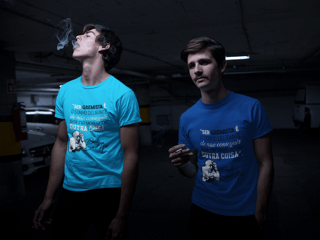 Camiseta Sonho Delirante - Estampa P/B