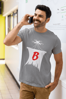 Nome do produto Camiseta Drone da B - Preta