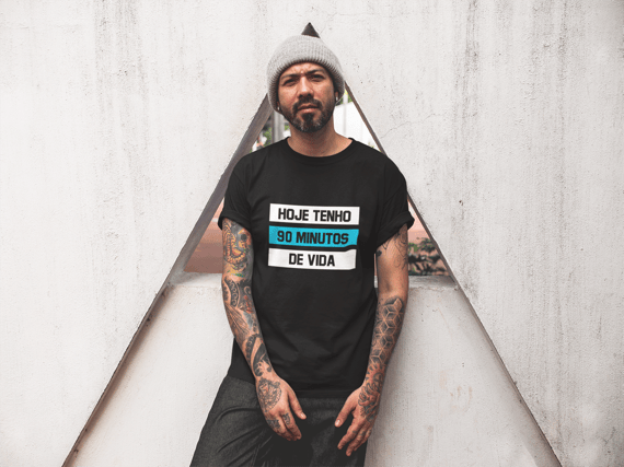 Camiseta 90min de vida