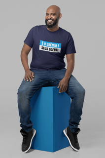 Nome do produto Grêmio e Seus Doente Plus Size - Escura