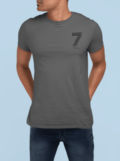 Nome do produto Camiseta 7 Renato - Estampa Preta
