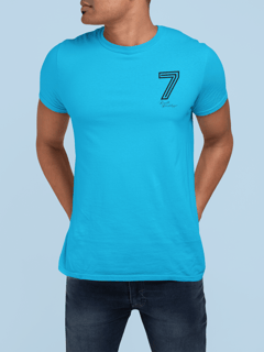 Nome do produto Camiseta 7 Renato - Estampa Preta