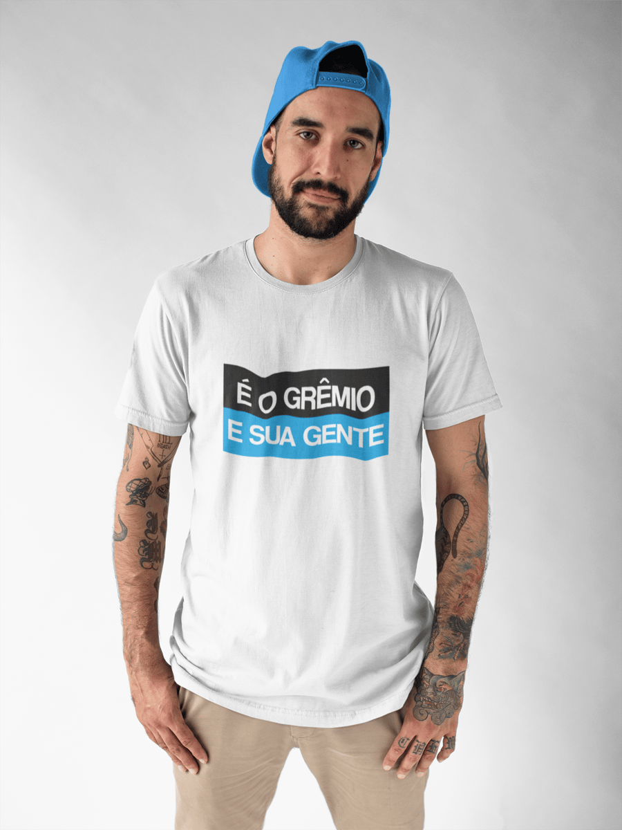 Nome do produto: Camiseta É o Grêmio e sua gente