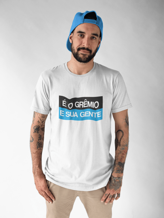 Camiseta É o Grêmio e sua gente