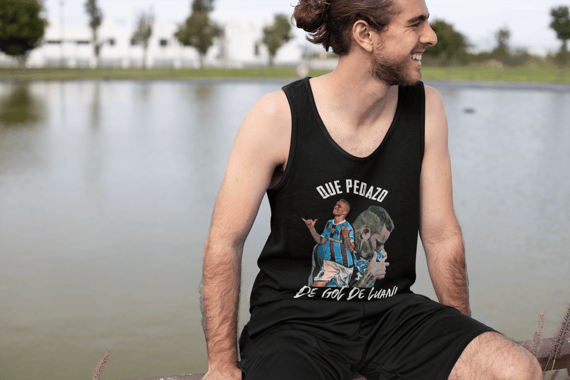 Regata Que Pedazo de Gol - Preta