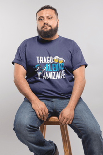 Nome do produto Trago Alento y Amizade Plus Size - Escura