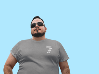 Nome do produto 7 Renato Plus Size - Estampa Branca