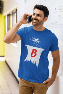 Nome do produto Camiseta Drone da B - Preta