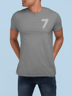 Nome do produto Camiseta 7 Renato - Estampa Branca