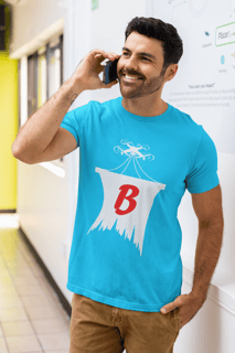 Nome do produto Camiseta Drone da B - Preta