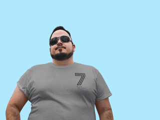 Nome do produto 7 Renato Plus Size - Estampa Preta