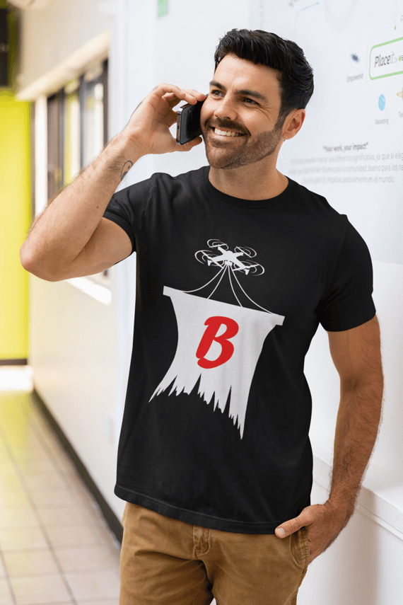 Camiseta Drone da B - Preta
