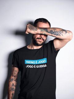Nome do produto Camiseta Treino é Jogo