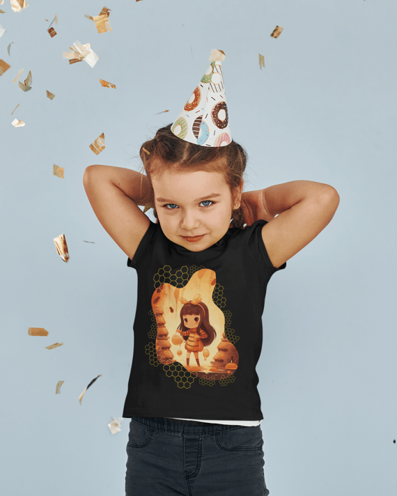Camiseta Menina Abelhinha 
