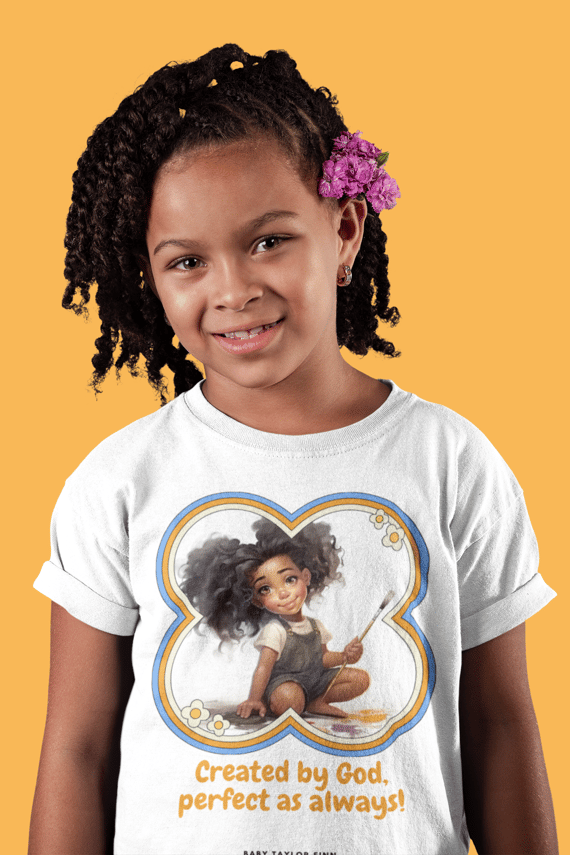 Camiseta Menina Pintura 