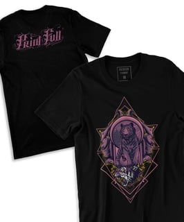 Nome do produto Camiseta Printfull Purple Tiger