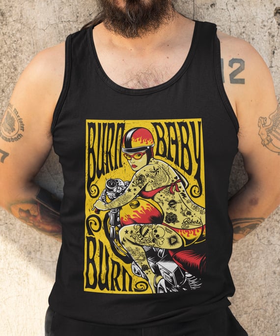 Regata Printfull Burn Baby Burn