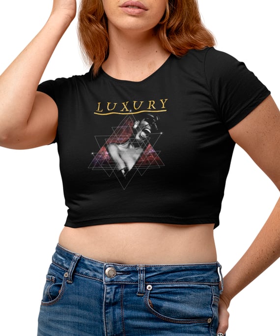 Cropped Printfull Luxury