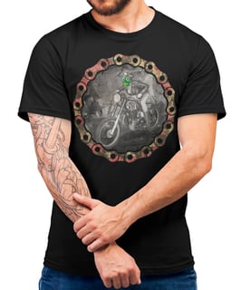 Camiseta Printfull Undead riders